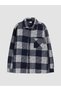 Checkered Embroidered Boys' Shirt Jacket for Style Enthusiasts from Uzg Store - 4