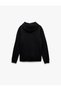 Brushed Long-Sleeve Basic Hooded Sweatshirt - 6