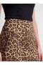 Leopard Pattern A-Line Crepe Skort for Style-Conscious Shoppers from UZG STORE - 4