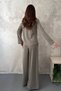 Khaki Two-Piece Knit Set - 5