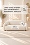 Sapphire Patterned Sofa Cover 180X220 cm Sofa Bed Sofa Cover - 3