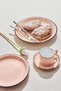 Electrum Ceramic Pasta Plate Salmon
