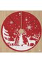 Christmas Pine Tree Cover |   Christmas Tree Skirt |   Washable 65X65 cm - 6