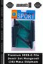 Premium 9819-G File Iron Set with Clamp (36) Desk Accessories