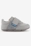 ⁠Smart Walker First Prime Super Mat Airy Gray Barefoot First-Step Baby Shoes