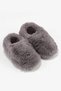 Furry Furry Gray Fur Barefoot Booties (Gift Set) - 4