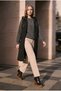 Quilted Hooded Long Women's Vest - 4