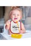 BK Kids "I'm a Laz Girl" Red Baby Bib with Design - 1 en124586 - 2