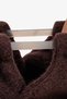 Fleece Fleece Coffee-Colored Barefoot Slippers (Gift Set) - 8