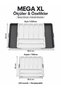 Mega XL Double Winged Kitchen Drawer Cutlery Holder & Organizer, Expandable with 9 Compartments - 2