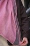 Double Layer Shawl-Rose Pink - 3