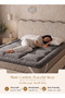 600 GSM Mattress Topper - Soft, Firm,and Extra Thick Fibersheet and Highly Elastic Bands - 7