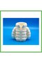 3D-Printed Puffer Coat Pencil Holder - Desktop Organizer - White GEN01