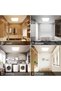 Rechargeable Motion Sensor Ceiling Light, Battery Operated Closet Light - 6