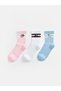 3-Piece Girls' Socks (W6) - 3