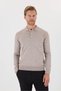 Polo Neck Woolen Men's Knitwear Sweater - 2
