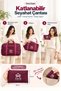 One Kado Foldable Travel Bag, Large Bag 47x32x12 cm, Water-Repellent, Carry-On Bag - 3