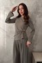 Khaki Two-Piece Knit Set - 3