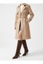 Promise Women's Boots with Side Buckled Belt and Stiletto Heel, Brown Suede - 2