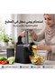 ectric Vegetable Slicer Shredder with 3 Interchangeable Cutting Drums, Multi-functional Kitchen Cheese Veggie Cutter