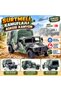 Frictional Camouflage Military Truck