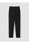 LCW Vision Black Polyviscose Straight-Leg & Slim-Fit Narrow Leg Women's Fabric Pants, Featuring the ALITA CITY Touch - 5