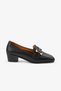 Aplee Women's Genuine Leather Casual Shoes - Black