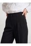 LCW Vision Black Polyviscose Straight-Leg & Slim-Fit Narrow Leg Women's Fabric Pants, Featuring the ALITA CITY Touch - 3