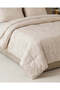 Beige Paisley Duvet Cover Set King 3 Pieces - 5