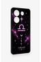 Tecno Camon 20 Pro Compatible Libra-Themed Patterned Silicone Case - 3