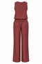 Terracotta Color Blouse and Pants Set with Accessories - 2y8757 - 2