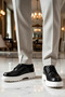 Men's Lace-Up Casual Classic Sneakers with Orthopedic Insoles, Non-Slip Sole, Comfortable, Modern, Seasonal - 2