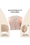 Prim Breathable Spine and Posture Orthosis, Adjustable Dorsal Support Brace with Removable Underarm Comfort Pads, Beige, Sizes S, M and L - 4