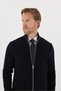 Double-Zip, 100% Cotton Brioche Knit Sweater - 5