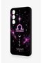 Samsung S24Fe Compatible Libra-Themed Patterned Silicone Case - 4