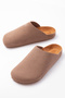 Men's Genuine Suede Leather-Sole, Laceless Clogs with Orthopedic Insole and Non-Slip Sole for Everyday Wear