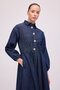 Denim Dress with Button Detail - 3