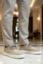 Men's Lace-Up Suede-Look Casual Classic Sneakers with Orthopedic Insole, Non-Slip Sole, and Comfortable Fit - 3