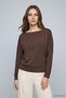 Batwing Sleeve Blouse 8750A Coffee - 2