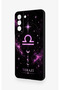 Samsung S21FE Compatible Libra-Themed Patterned Silicone Case - 4