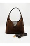 New Season Women's Baguette Bag: Faux Leather Casual-Chic Shoulder Bag - 2