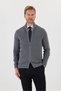 Double-Zip, 100% Cotton Brioche Knit Sweater - 3