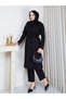 Suede Fabric Basic Button-Front Trench Coat