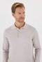Polo Collar Sweater with Shoulder Detail - 6