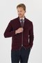 Double-Zip, 100% Cotton Brioche Knit Sweater - 3