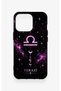 iPhone 13 Pro Compatible Libra-Themed Patterned Silicone Case - 2