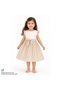 Rochie copii Chicco, Bej cu model, 01245-70MC