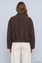 Bomber Suede Jacket 7370 Brown - 3