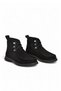 Stylish and Comfortable Women's Black Suede Lace-Up Boot 552260 - 4