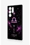 Samsung S22 Ultra Compatible Libra-Themed Patterned Silicone Case - 4